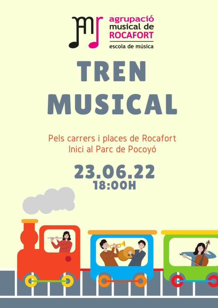 Imatge del cartell Tren Musical 2022