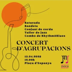 Cartell Concert d'agrupacions AMR